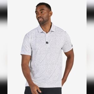 Men’s Bad Birdie Core Golf Polo Salt Shaker Size Large NWT